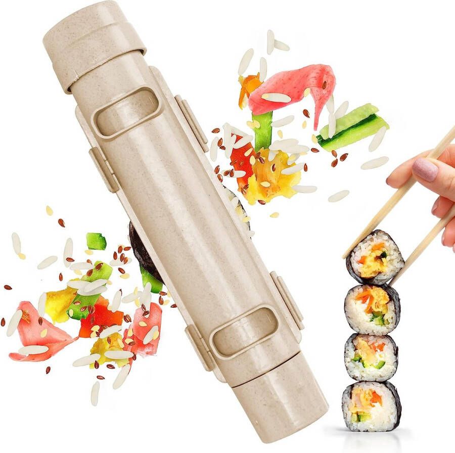 Igoods Sushi Maker Sushi Bazooka Zelf Sushi Maken Sushi Kit Khaki