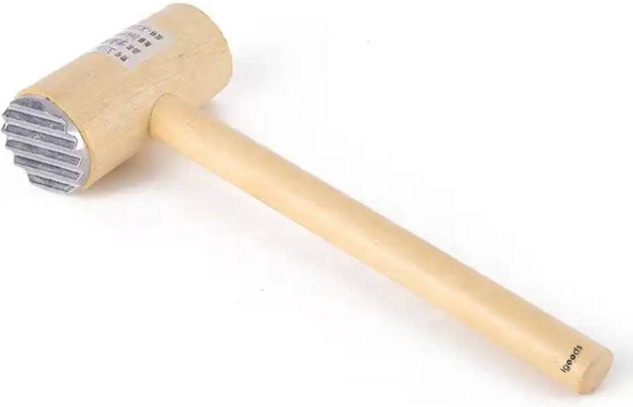 Igoods Vleeshamer Vleesklopper Vleesvermaler Vleespletter Hout
