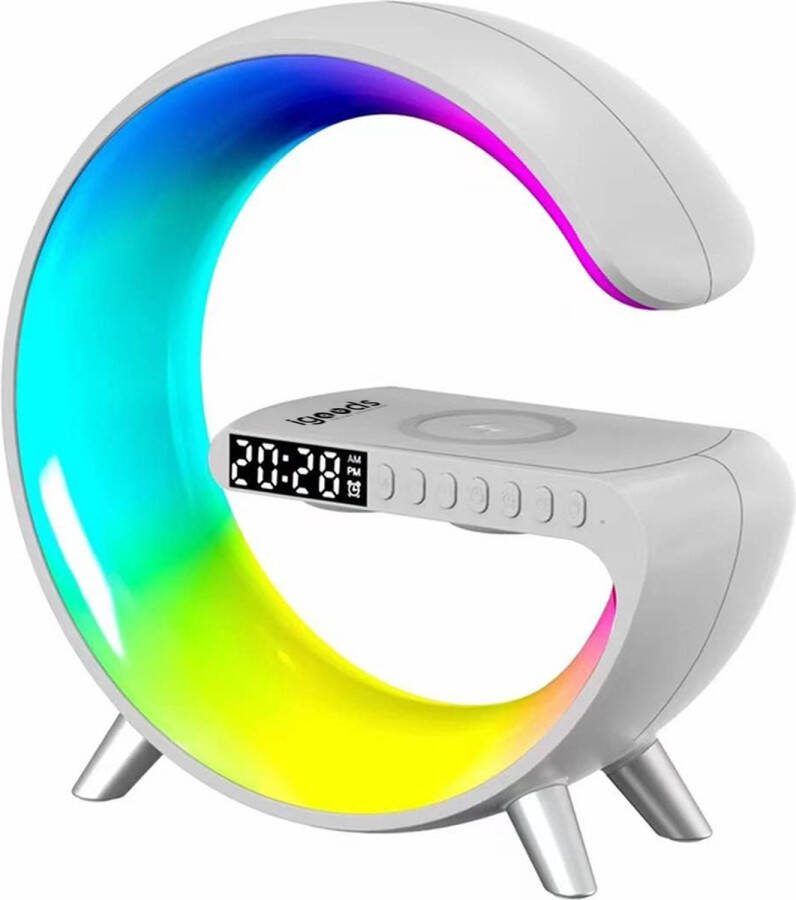 Igoods Wake Up Light G-Light Lichtwekker Draadloos Opladen Bureaulamp LED RGB Sfeerlamp