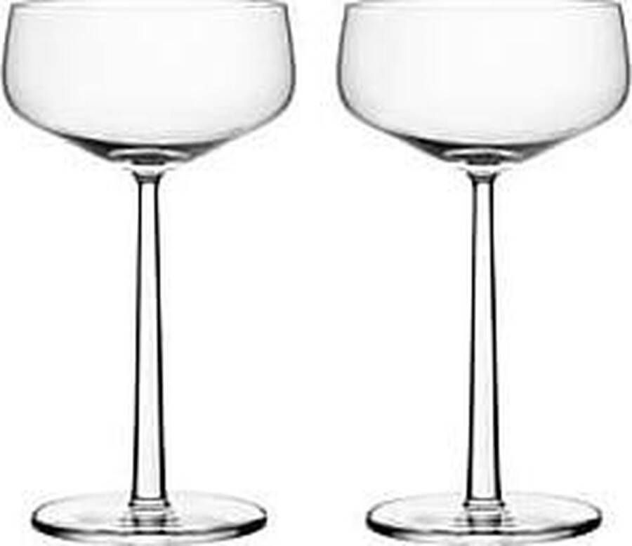 Iittala Essence Cocktailglazen Set Transparant 48 cl Set van 2 Cocktail Glazen