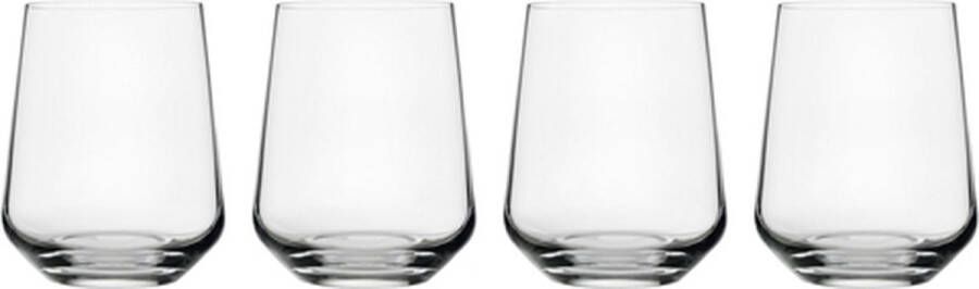 Iittala Essence Tumbler Glazen Set Waterglas Vaatwasserbestendig Transparant 35 cl 4 Stuks