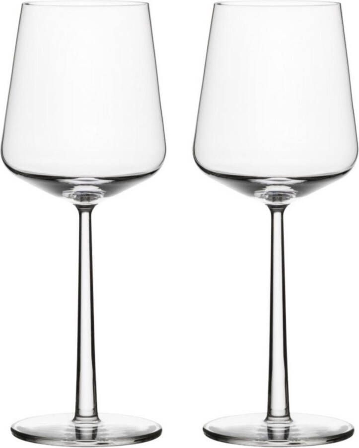 Iittala Essence Wijnglazen Rode Wijn – Vaatwasserbestendig Transparant 45 cl – Set van 2 Glazen