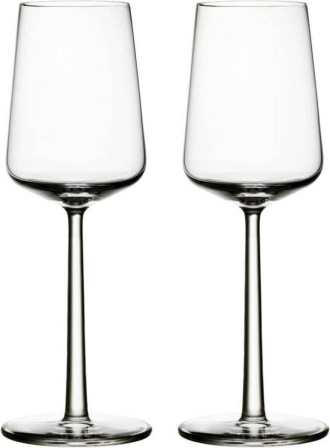 Iittala Essence Wijnglazen Witte Wijn – Vaatwasserbestendig Transparant 33 cl – Set van 2 Glazen