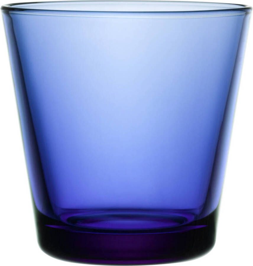 Iittala Kartio Tumbler Glazen Set Waterglas Vaatwasbestendig Marineblauw 21 cl 2 Stuks