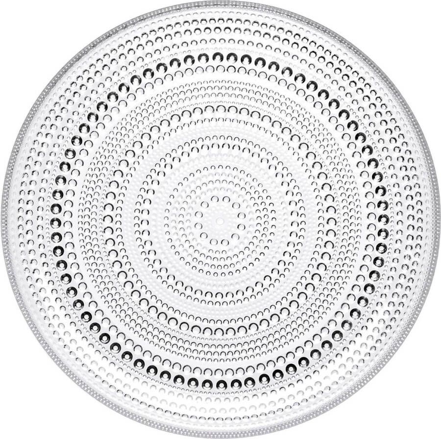 Iittala Pizzabord Onderbord Kastehelmi Helder ø 31.5cm