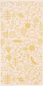 Iittala Oiva Toikka Collection badhanddoek 70x140cm frutta geel
