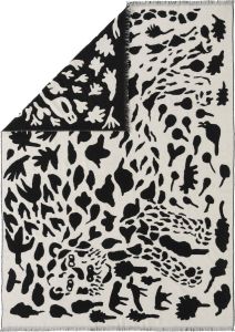 Iittala Oiva Toikka Collection deken 180x130cm cheetah zwart wit