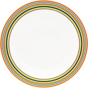 Iittala Origo Borden Servies Porcelein – Ø 26 cm – Dinerborden & Ontbijtborden – Vaatwasserbestendig – 1 stuk – Oranje