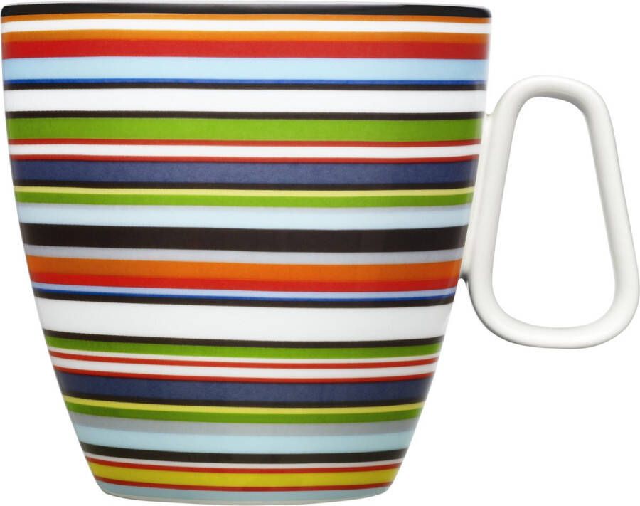 Iittala Origo beker met oor 0.4 liter oranje