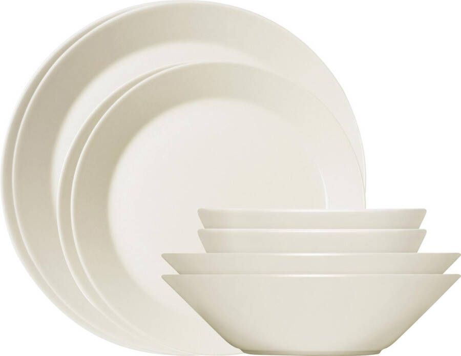 Iittala Teema Serviesset – Bordenset Servies – 2 Persoons – Wit – 8 delig