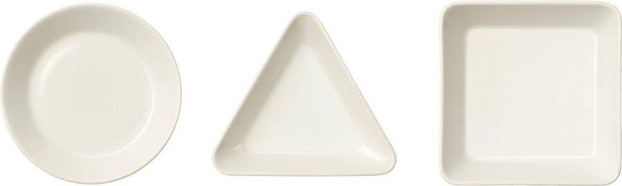 Iittala Teema Serviesset Tapas Schaaltjes Serveerschaaltjes Wit 3-delig