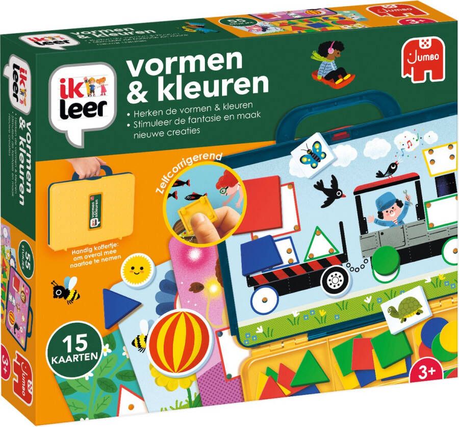 Ik Leer Jumbo Vormen & Kleuren Educatief spel