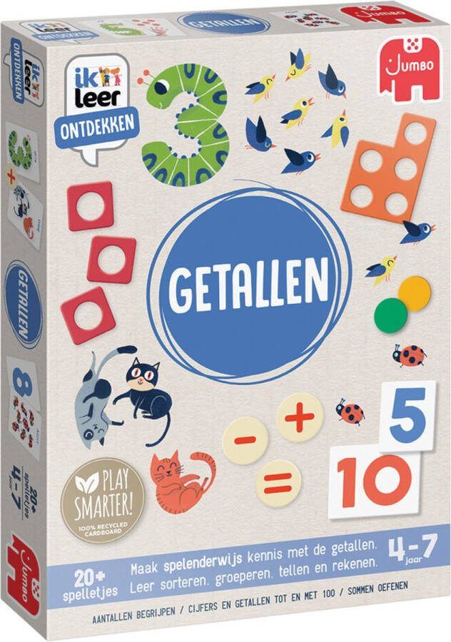 Jumbo leerspel Ik leer ontdekken Getallen junior 10 delig