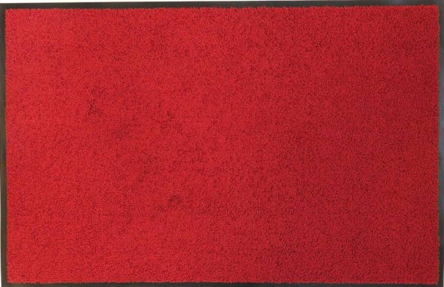Ikado Ecologische droogloopmat rood 38 x 58 cm