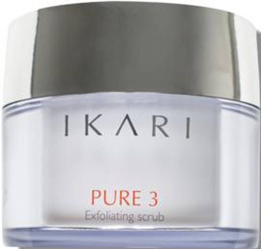 Ikari Pure 3 Exfoliërende gezichtsscrub Exfoliating scrub (50ml)