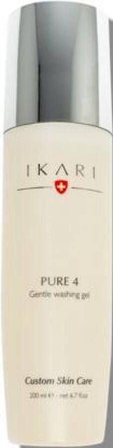 Ikari Pure 4 Gezichtsreinigingsgel Face Wash Gentle Washing Gel (200ml)