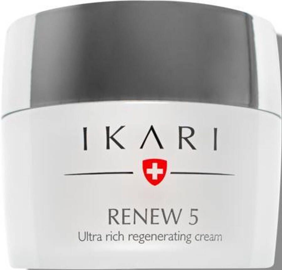 Ikari Renew 5 Hydraterende dag- & nachtcrème voor zeer droge huid Ultra Rich Cream (50ml)