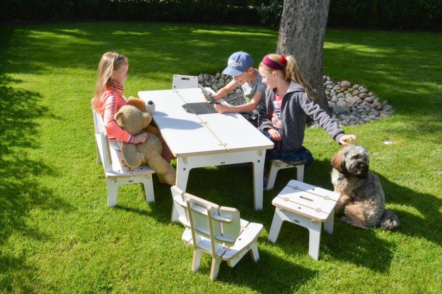 IKC Kindermeubel – kindertafel wit