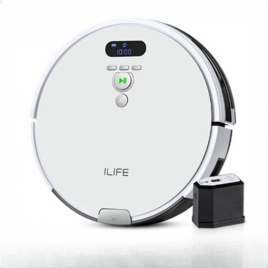 ILIFE V8S- Stofzuiger Robotstofzuiger Zonder Zak Draadloos Wit