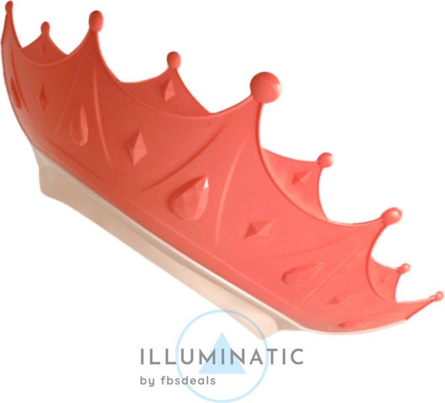 Illuminatic Baby Douchemuts Baby Douche Kapje Douchekapje Kind Baby Douche Hoed Badmuts kinderen Baby Douche Cap Badmuts Kind Shower Cap Douche Muts Rood