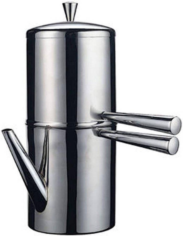 Ilsa Napoletana Cafetière RVS 3 kops