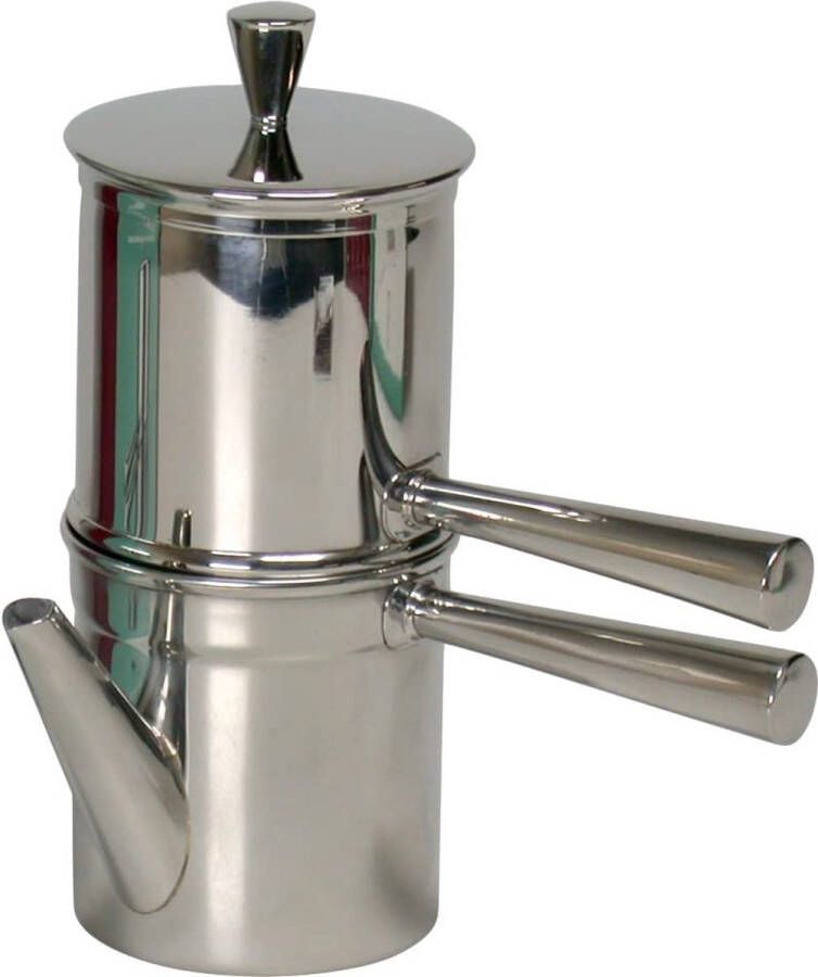 Ilsa Napoletana Cafetière RVS 6 kops