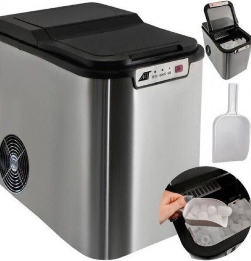 Ilso ijsblokjes machine ijsmachine ijsklontjes ice cube maker 12KG 24U 120W