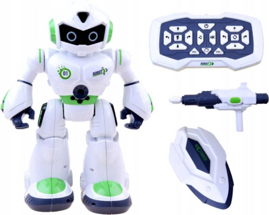 Ilso interactieve robot smart robot afstandbediening DIY inclusief batterijen