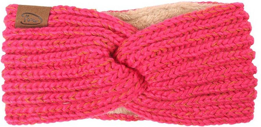 I'm Dutch Gebreide Haarband Hoofdband Ottowa Fuchsia Mix Color