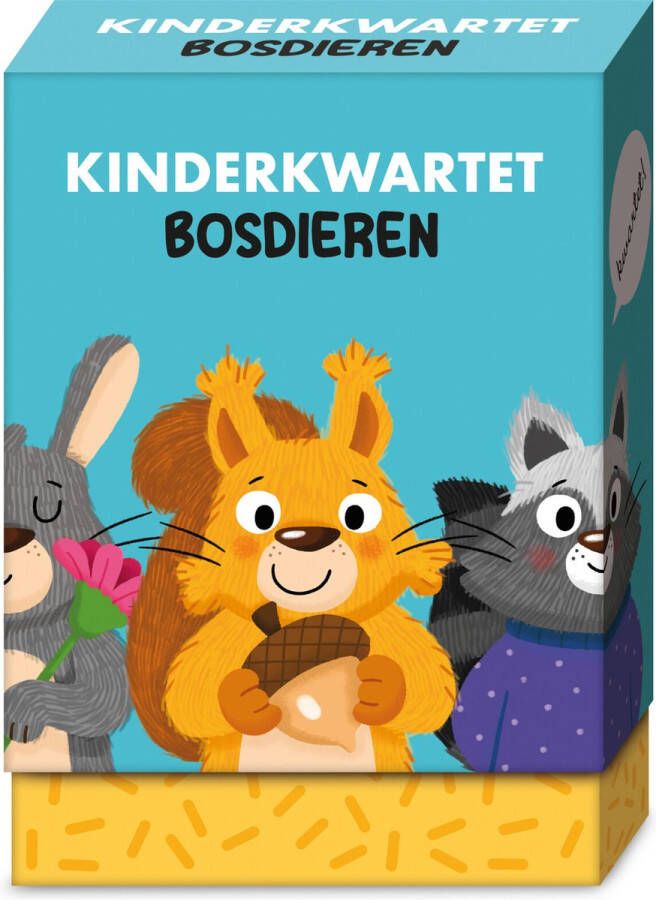 ImageBooks Spel Kwartetspel Bosdieren