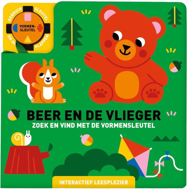 ImageBooks Zoek En vind Met De Vormensleutel Beer En De Vlieger