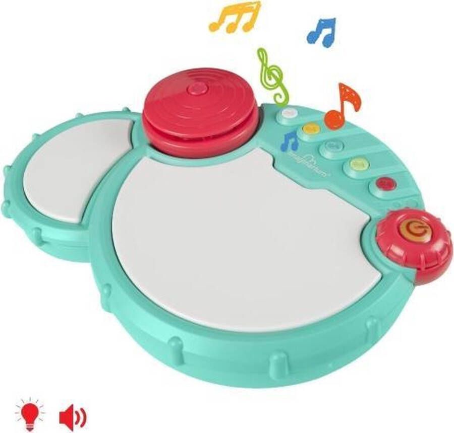 Imaginarium Baby Speelgoed Drum Speelgoeddrum met Geluid Inclusief Batterijen