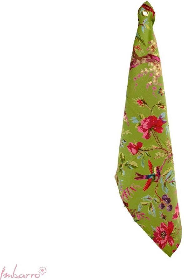 Imbarro Home & Fashion Imbarro Fashion & Home Keukendoeken Paradise Green set of 2