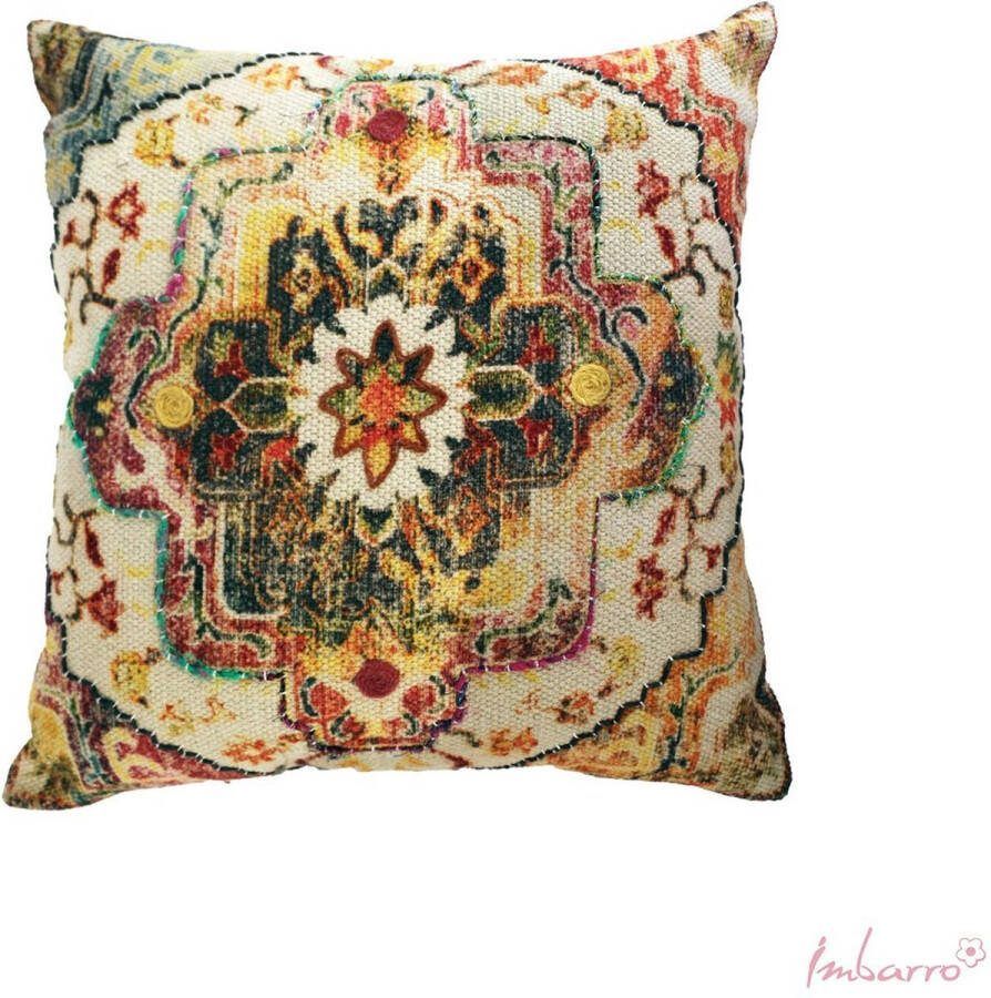 Imbarro Home & Fashion Imbarro Sierkussen Kussen Kaya 100% Katoen 50 x 50 cm