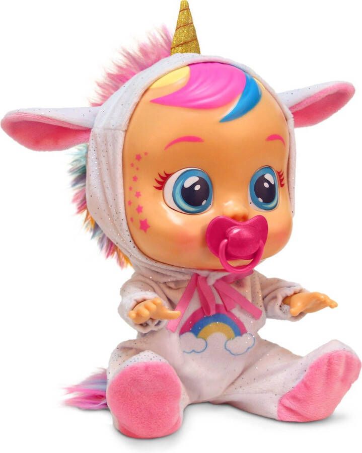 Imc Toys Cry Babies Dreamy Unicorn Pop die echte tranen huilt Incl. batterijen