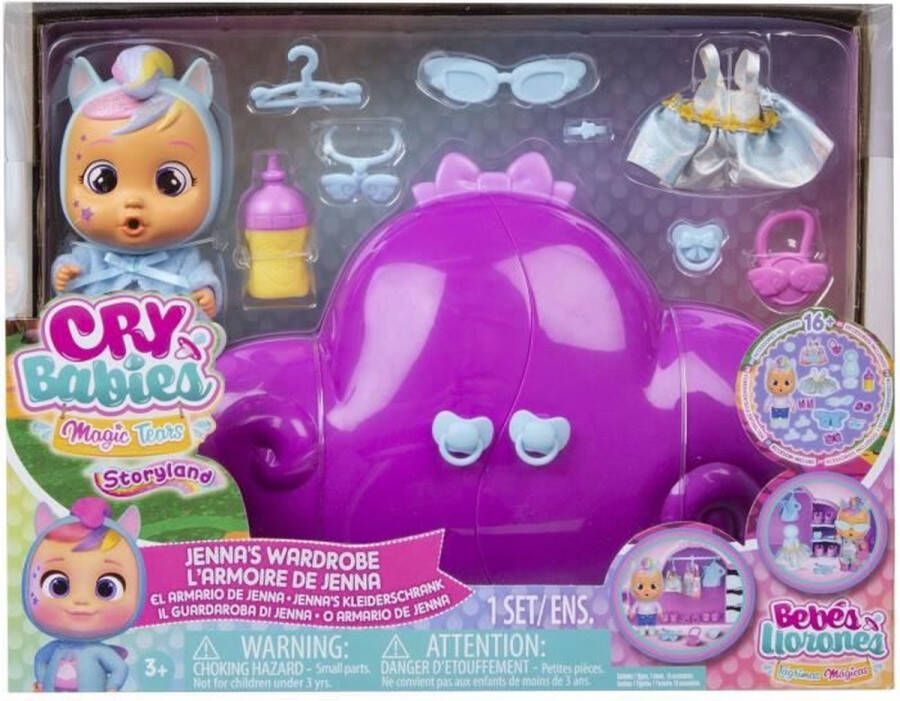 IMC Toys Babypop met Accessoires Cry Babies Magic Tears