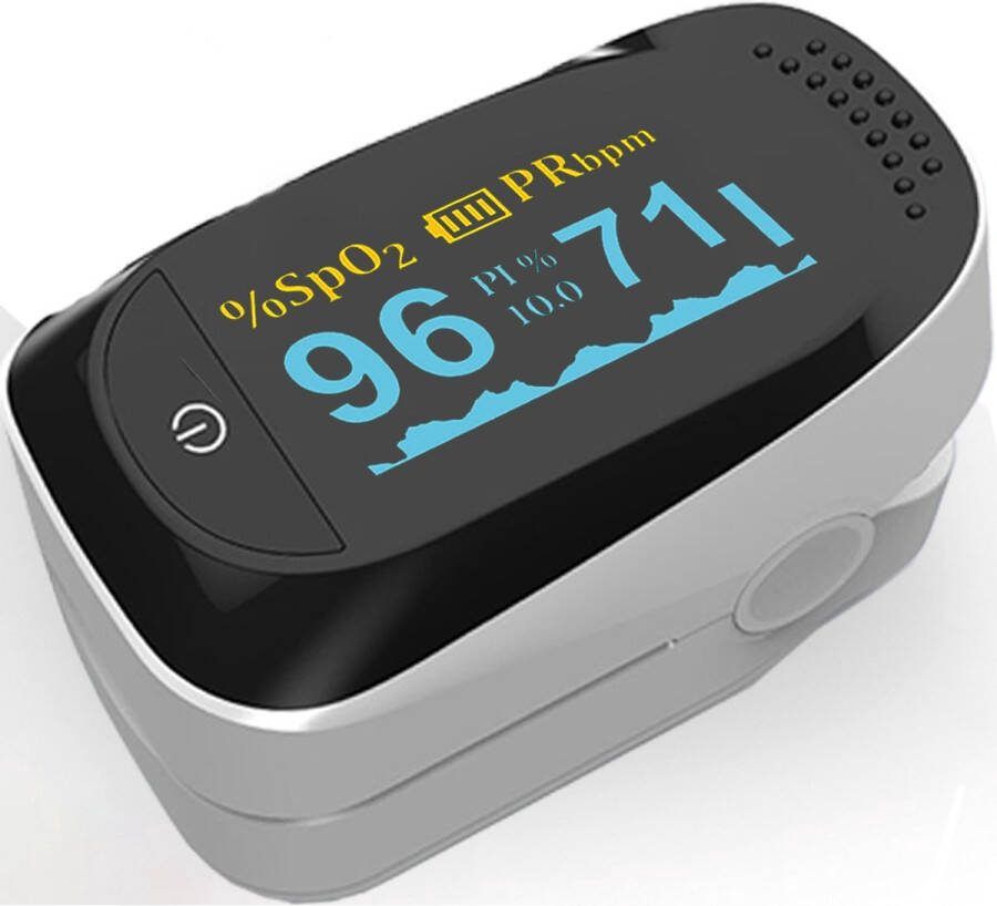 IMDK Professionele Saturatiemeter Best Getest Oximeter Pulse Zwart Zuurstofmeter Vinger Hartslagmeter Oximeter Saturatiemeter Zuurstofmeter Vinger