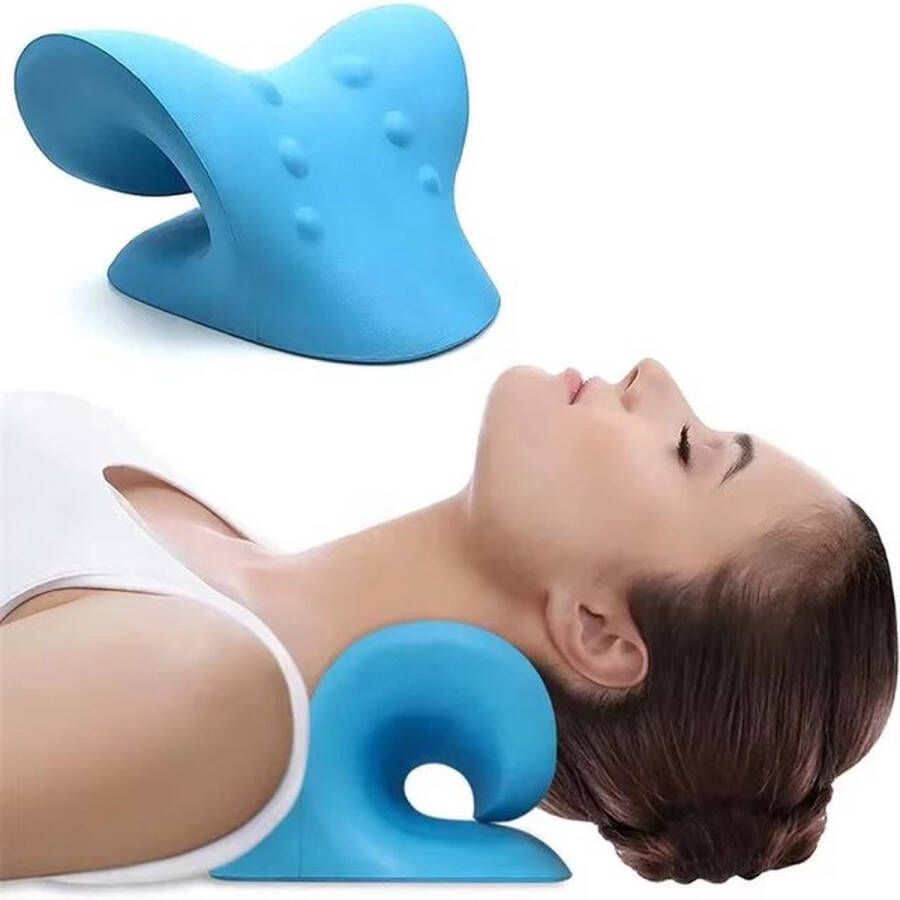 IMENGINE Massagekussen Nekstretcher – massagekussen –nekmassage apparaat – shiatsu massagekussen – Nek stretcher