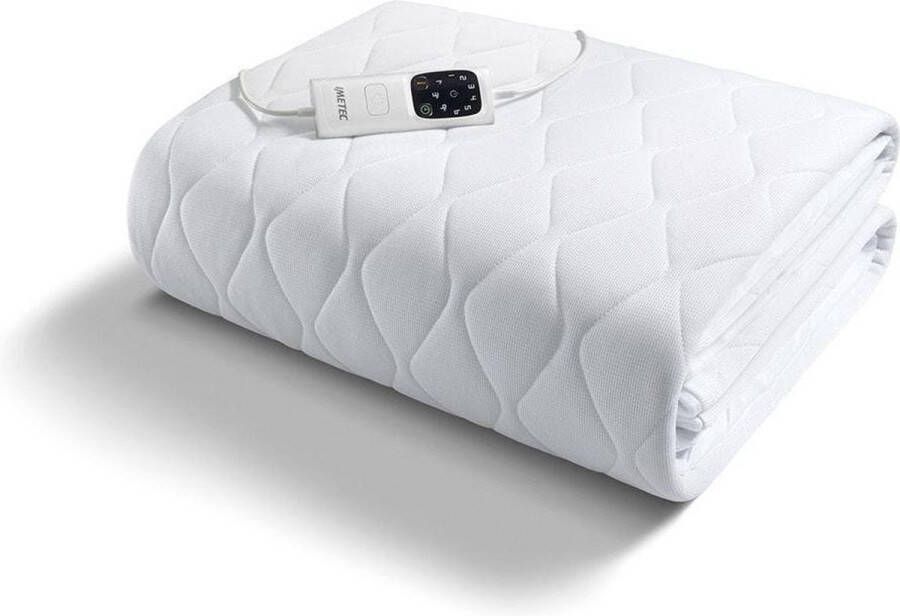 Imetec 16728 elektrische deken kussen Elektrische beddenpan 150 W Wit Stof Weefsel