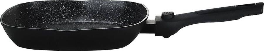 Imperial Collection grillpan inductie met afneembare handgreep en schenktuit Ø 28 x 4 5 cm