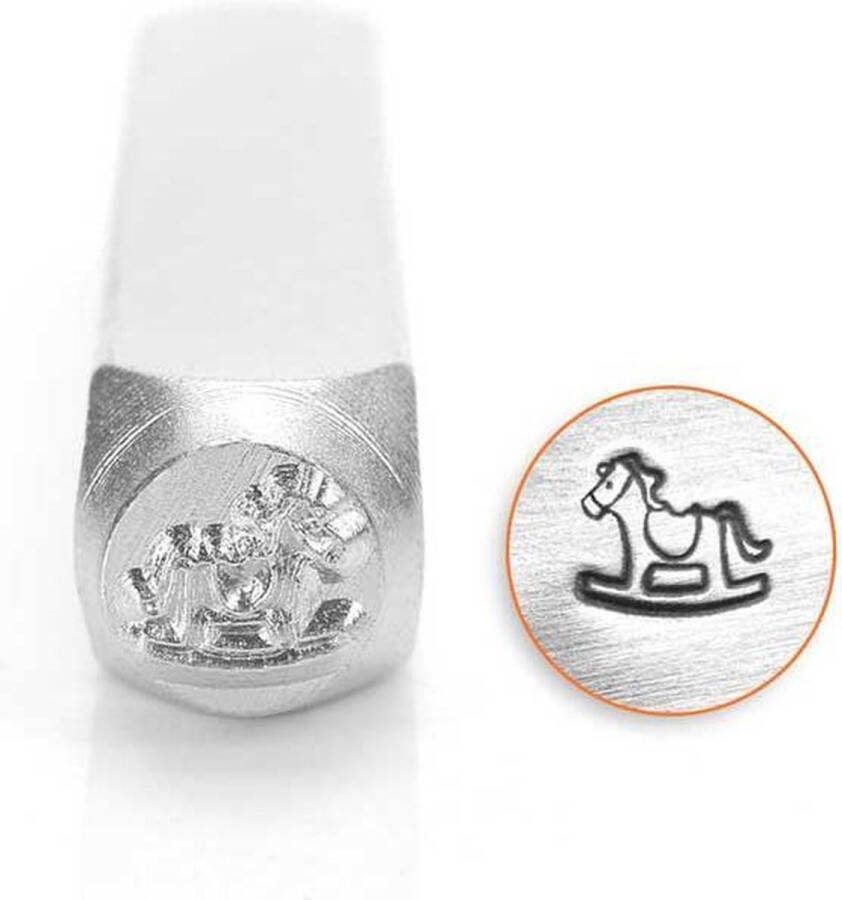 Impress Art Slagstempel Hobbelpaard Hoogte 6mm