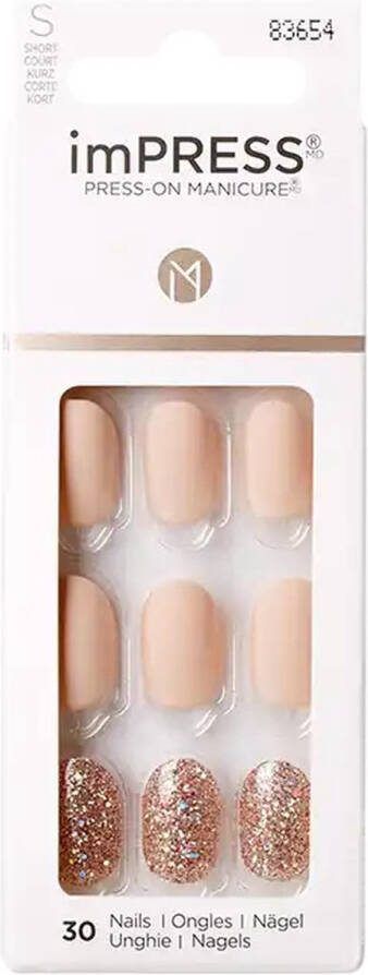 ImPRESS Kunstnagels 30 Stuks Press-On Techniek zonder Lijm Plaknagels Nepnagels