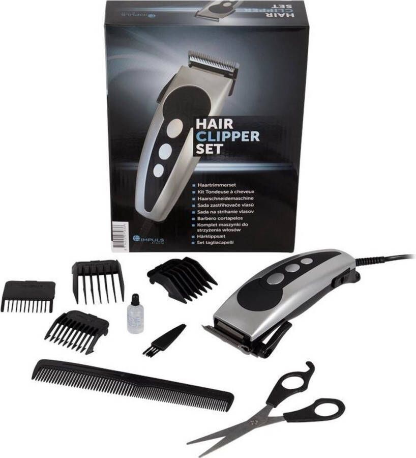 Impuls Trimmer baard Tondeuse mannen tondeuseset 8-delig