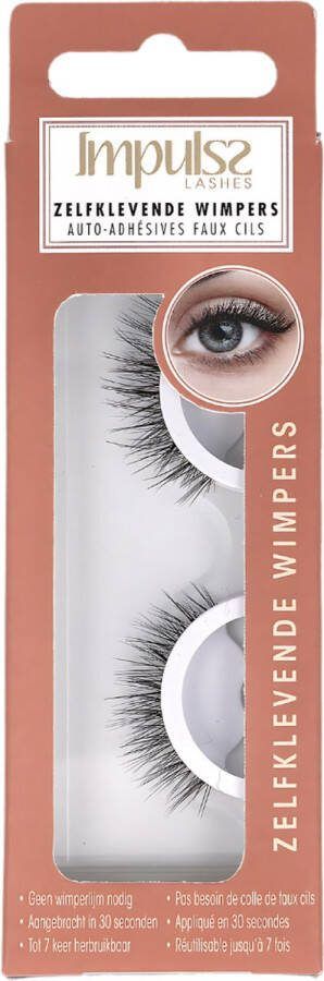Impulss Impress Kunstwimpers Zelfklevend Wimperextensie Lashes Valse Wimpers Geen irratie Herbruikbaar Beauty Queen