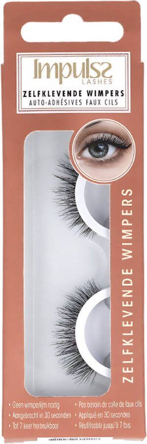 Impulss Impress Kunstwimpers Zelfklevend Wimperextensie Lashes Valse Wimpers Geen irratie Herbruikbaar Basic Gam