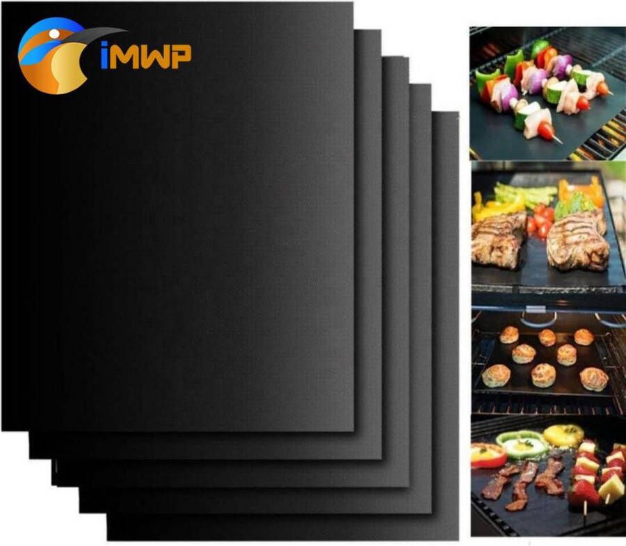 IMWP BBQ mat set van 2 stuks