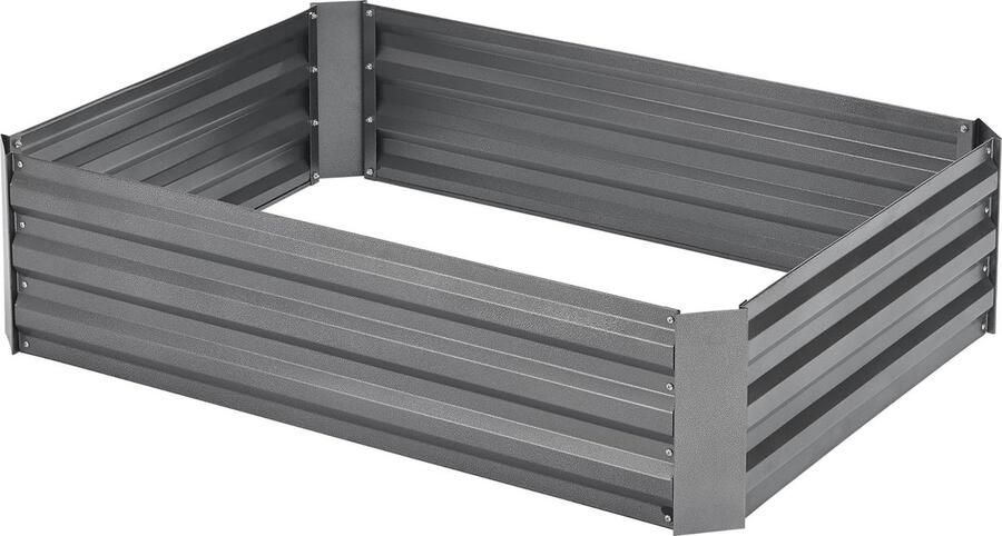 In And Outdoormatch Kweektafel Manda Kweekbak Kweektafel op poten 120x90x30cm Metaal Antraciet