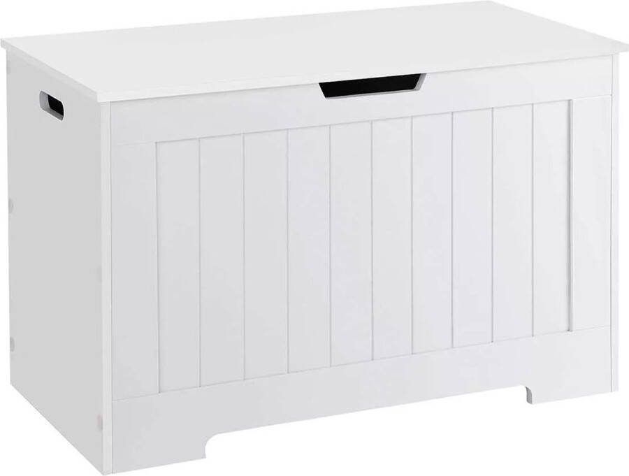 In And Outdoormatch Opbergkist Marisa Opbergbank Binnen Woonkamer Werkplaats Garage Hout 76x40x48cm