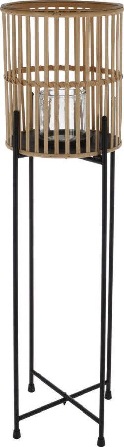 In & Out Deco Windlicht Lantaarn op metalen standaard
