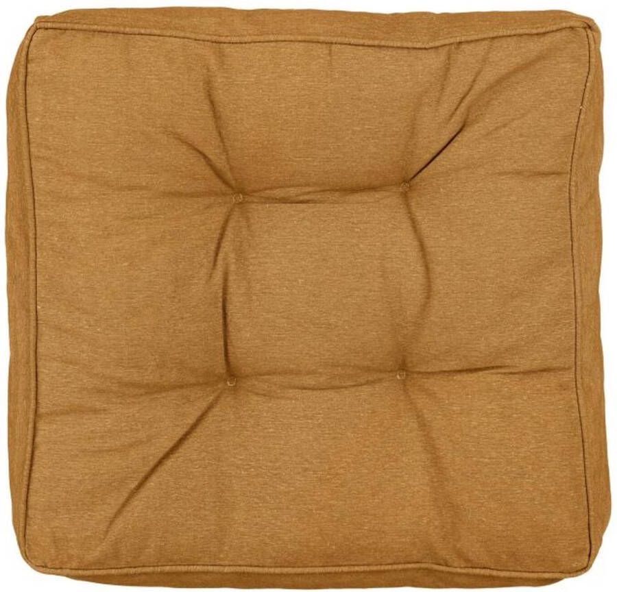 In The Mood Collection In the Mood Paddy Matras Kussen 47 x 47 x 10 cm Bruin